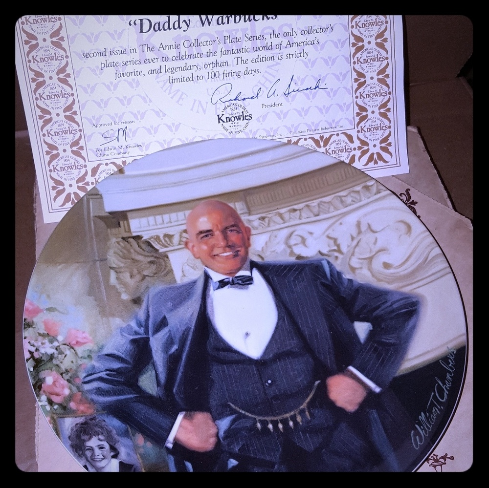 Vintage collectors plate